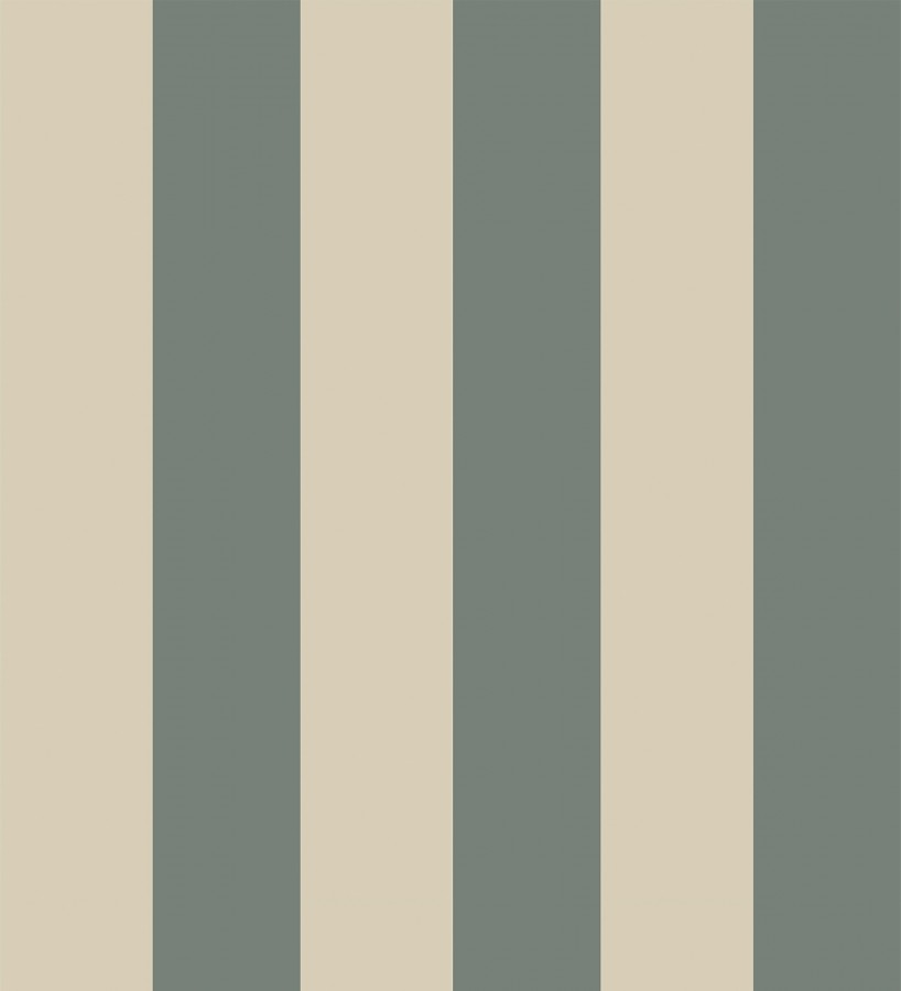 Papel pintado de rayas color azul petróleo con estilo refinado y atemporal  Chelsea Stripes 683348