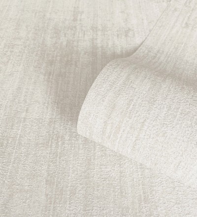Papel pintado con efecto textil entrelazado en relieve tonos beige claro Liss Thread 683574