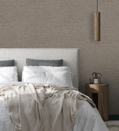 Papel pintado con textura de piedra natural en tonos marrones Onyx Mineral 683606