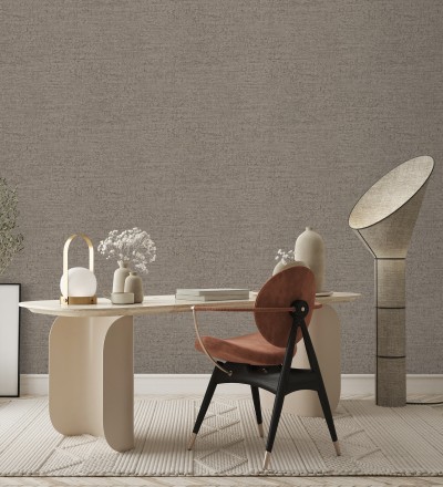 Papel pintado con textura de piedra natural en tonos marrones Onyx Mineral 683606