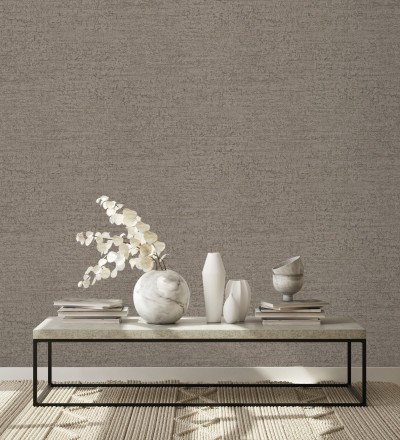 Papel pintado con textura de piedra natural en tonos marrones Onyx Mineral 683606