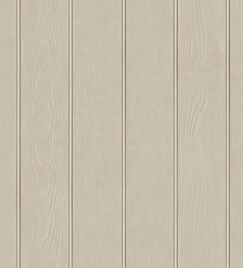 Papel pintado imitación madera color beige con efecto listones  Daimiel Boards 683584