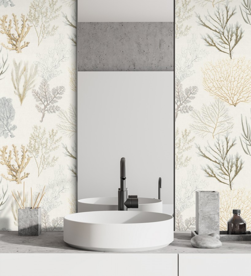 Papel pintado corales de mar  Baltic Forest 126560