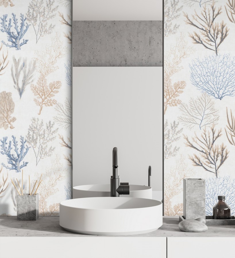 Papel pintado corales de mar  Baltic Forest 126561