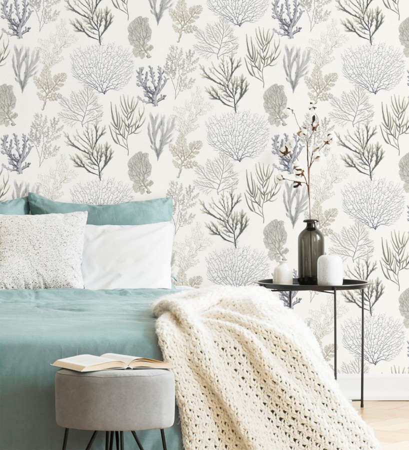 Papel pintado corales de mar  Baltic Forest 126563