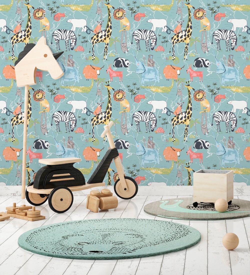 Papel pintado A Street Prints World of Imagination DL27541  