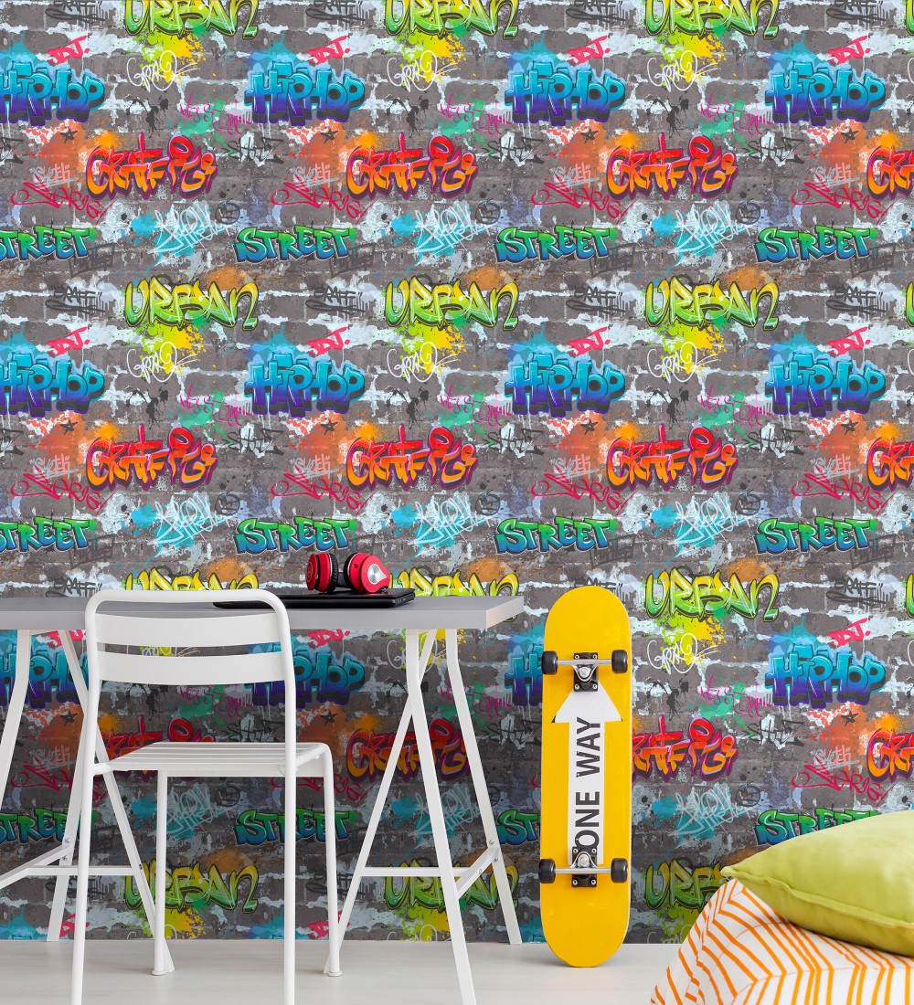 Papel pintado A Street Prints World of Imagination DL27592  