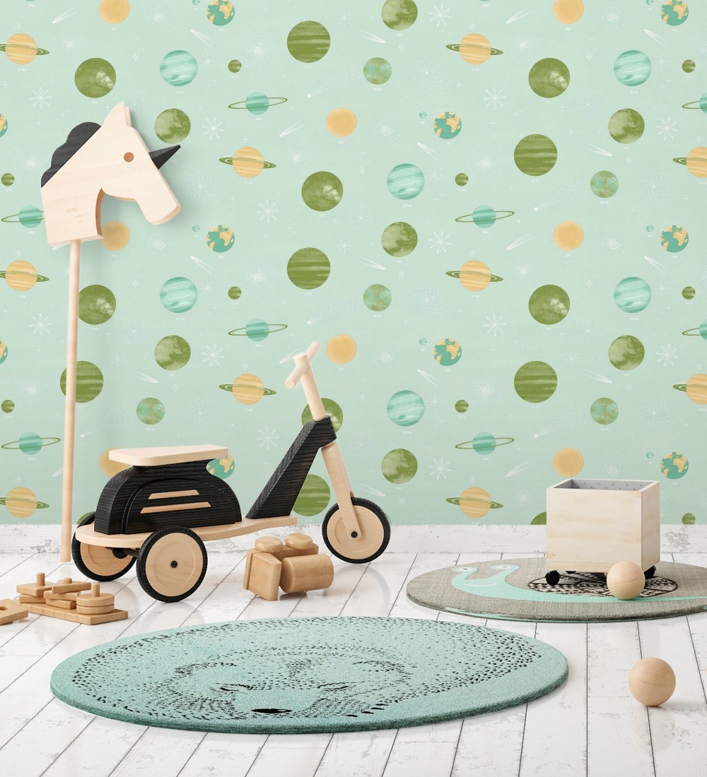 Papel pintado Caselio Les Mini Mondes 105687000  