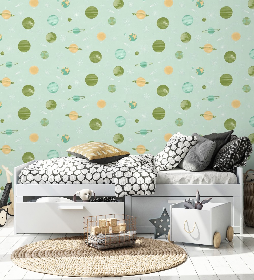 Papel pintado Caselio Les Mini Mondes 105687000  