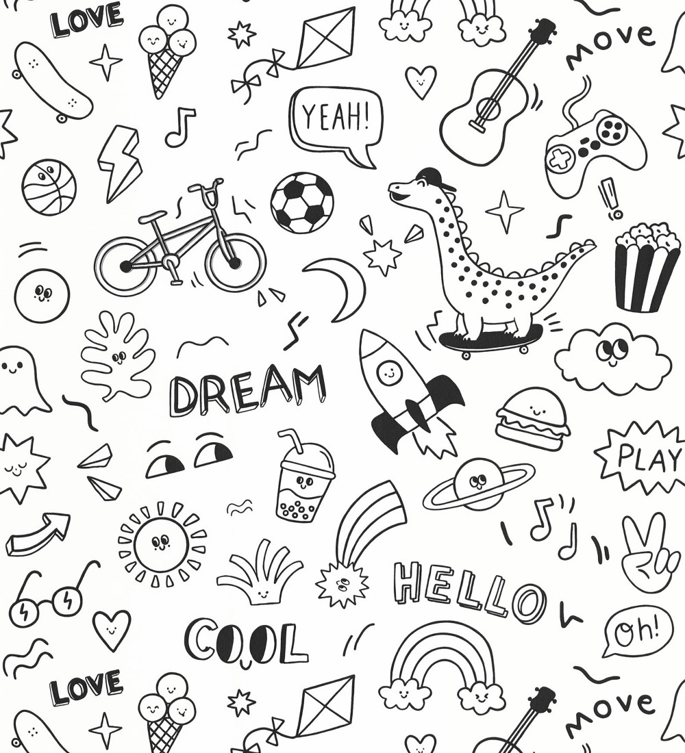 Papel pintado Caselio Les Mini Mondes 105829090  