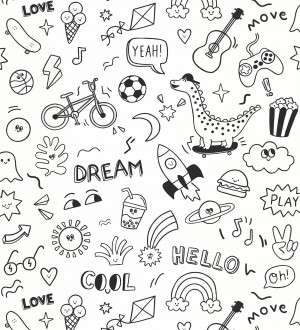 Papel pintado Caselio Les Mini Mondes 105829090