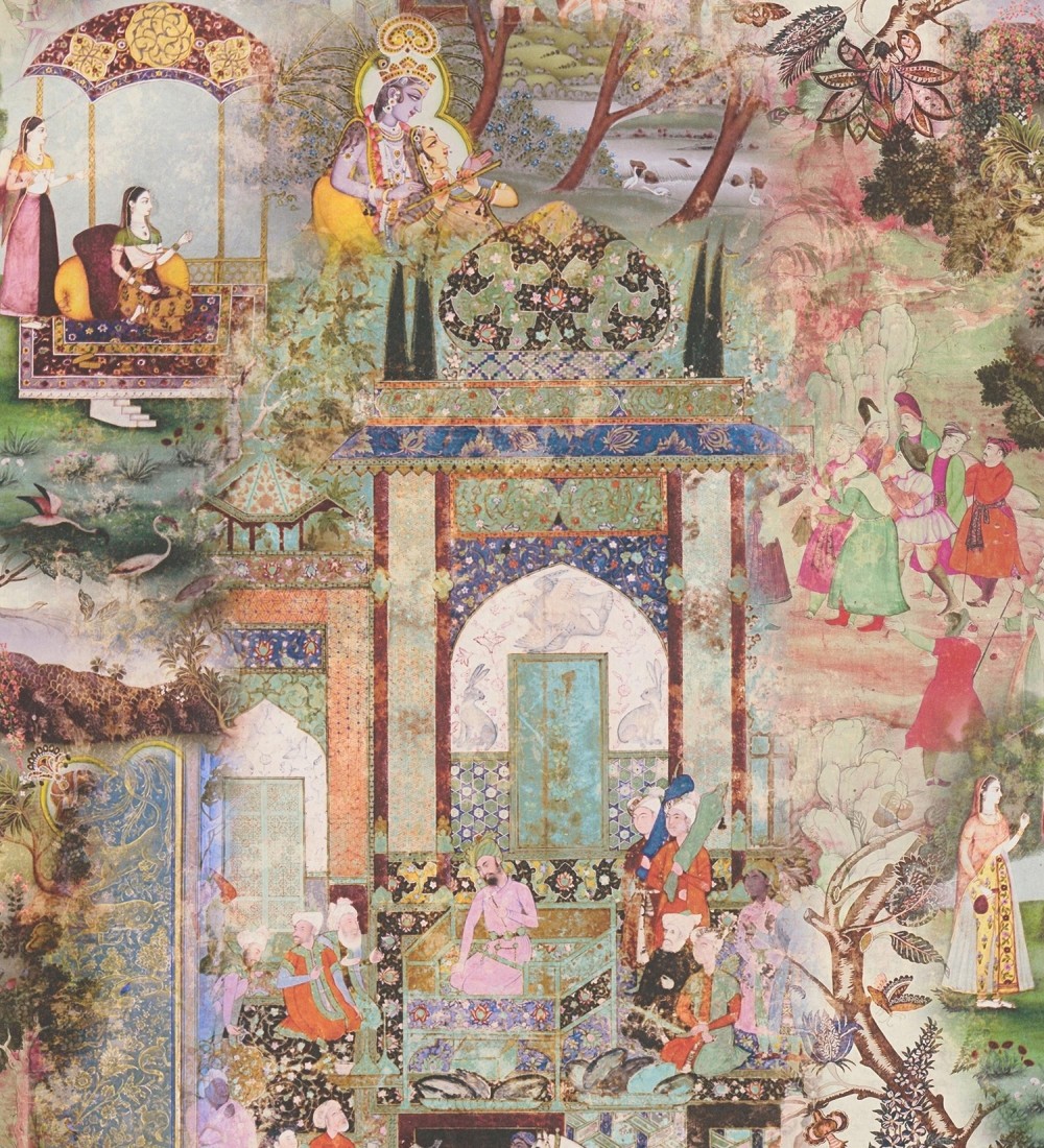 Papel pintado As Creation Dream Flowery 381741  