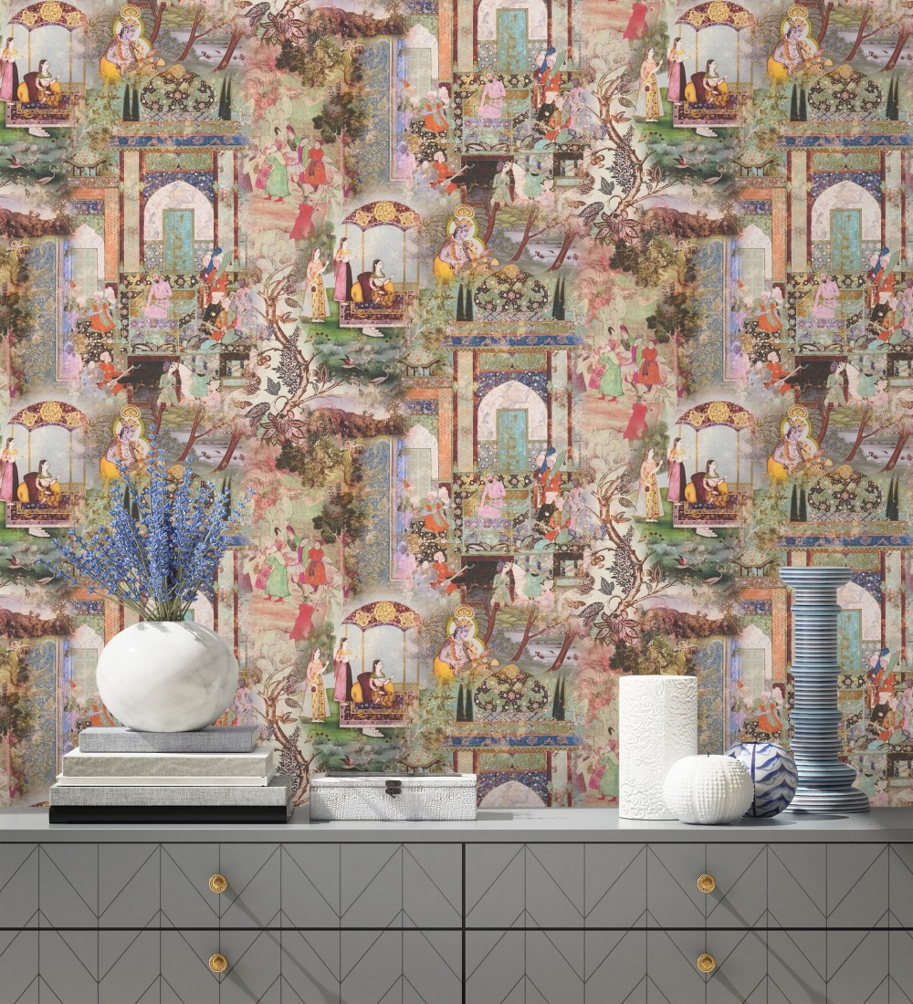 Papel pintado As Creation Dream Flowery 381741  