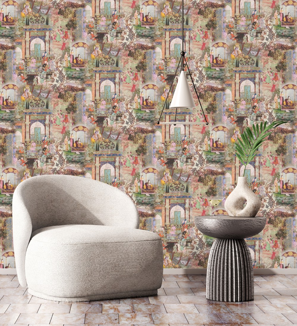 Papel pintado As Creation Dream Flowery 381741  