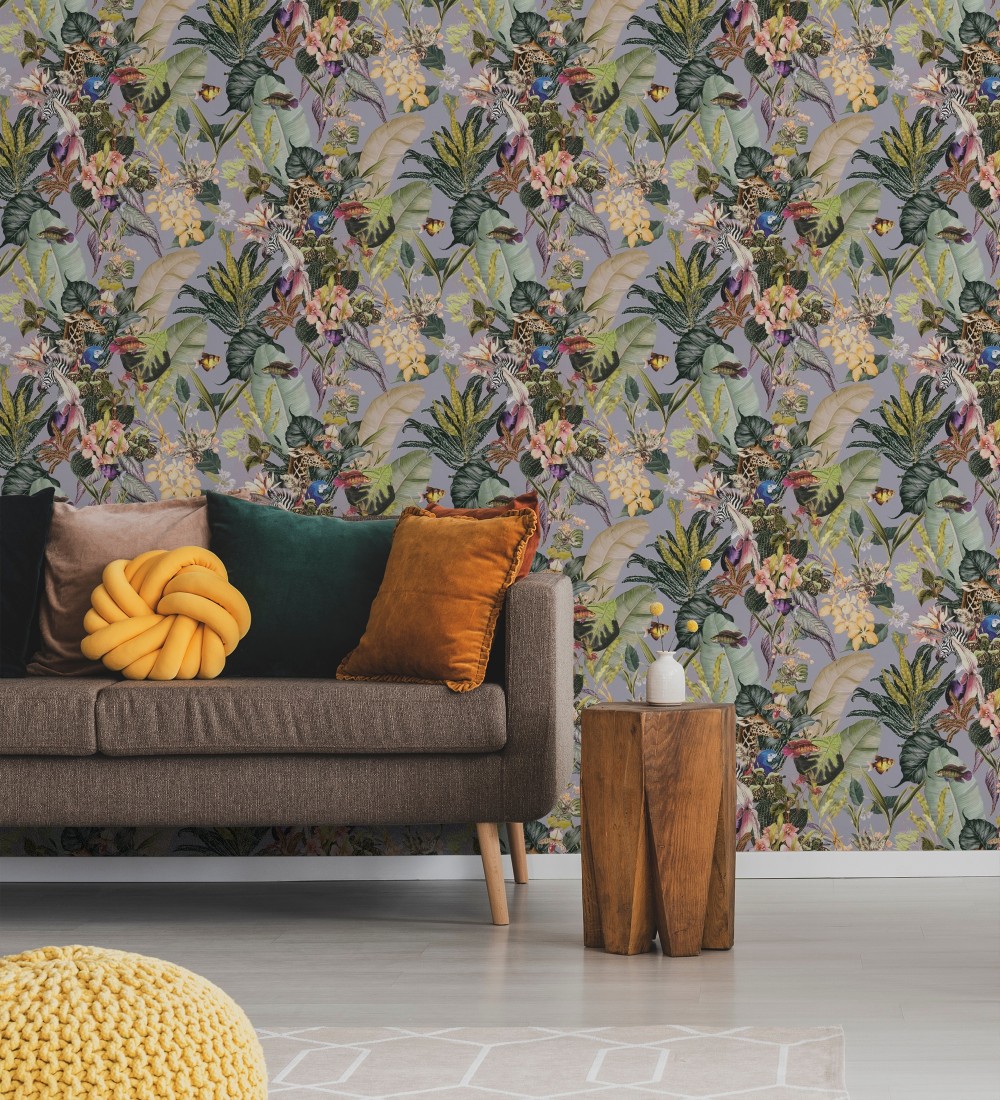 Papel pintado As Creation Dream Flowery 381762  