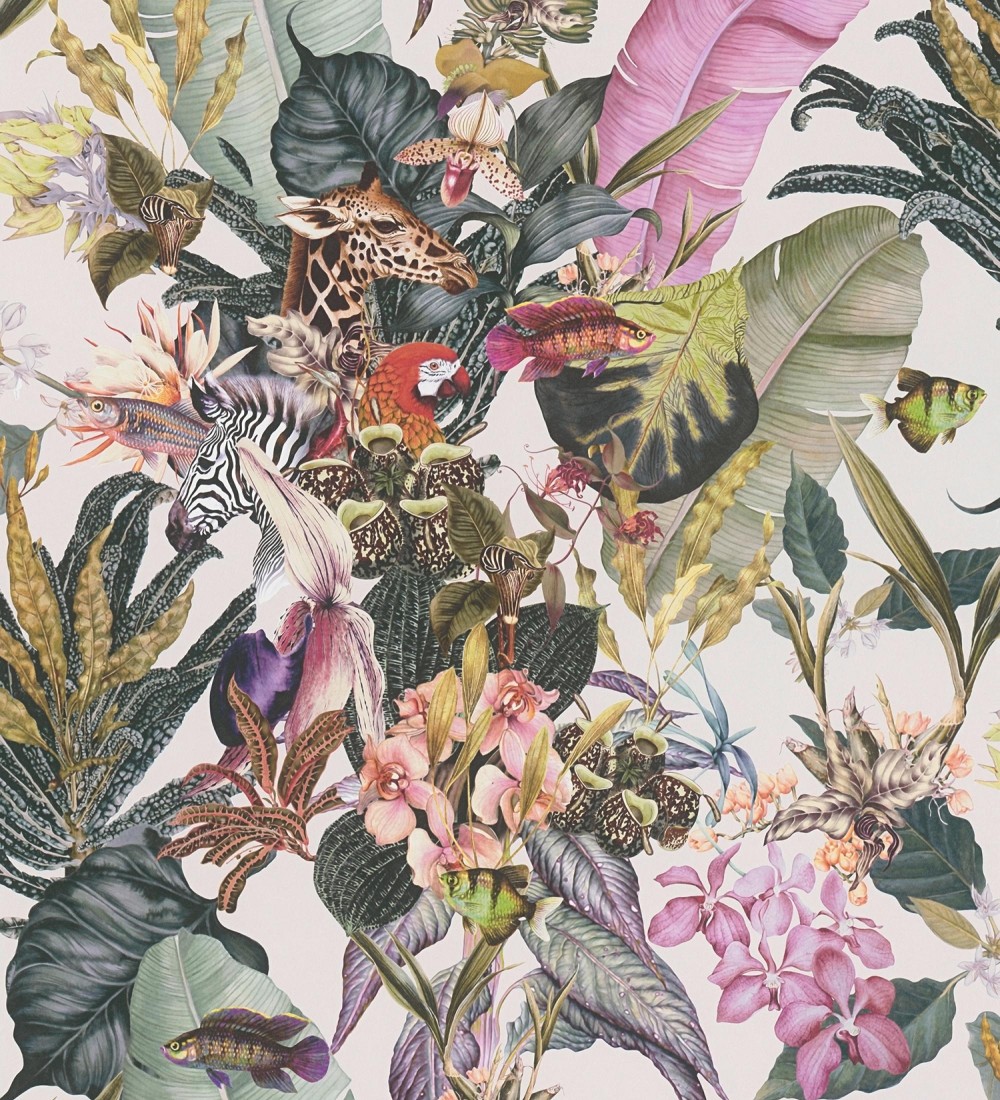 Papel pintado As Creation Dream Flowery 381763  