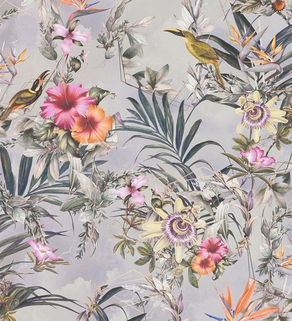 Papel pintado As Creation Dream Flowery 381782  