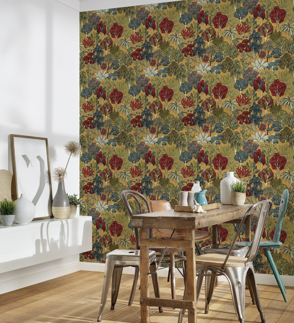 Papel pintado As Creation Floral Impression 377571  