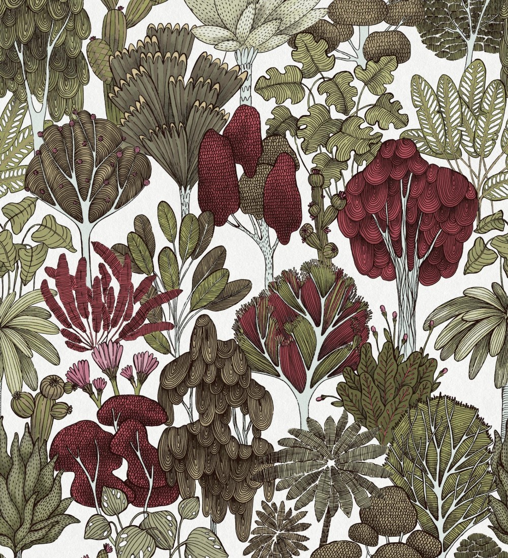 Papel pintado As Creation Floral Impression 377572  