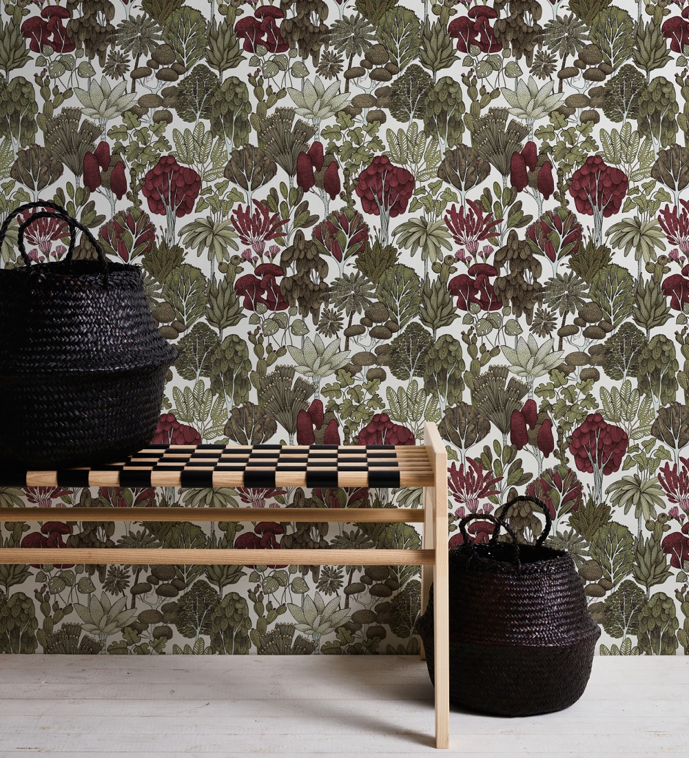 Papel pintado As Creation Floral Impression 377572  