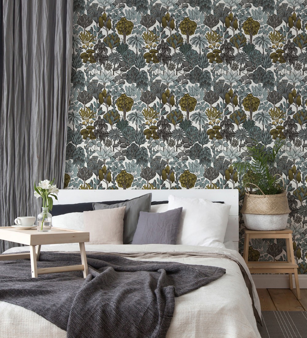 Papel pintado As Creation Floral Impression 377573  