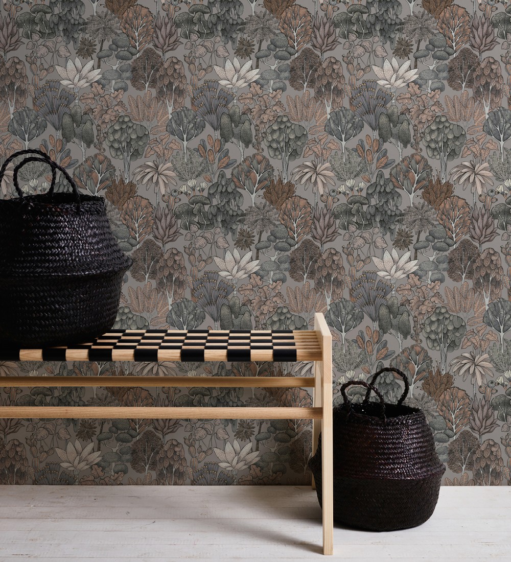 Papel pintado As Creation Floral Impression 377574  