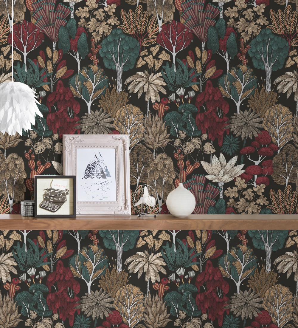 Papel pintado As Creation Floral Impression 377576  