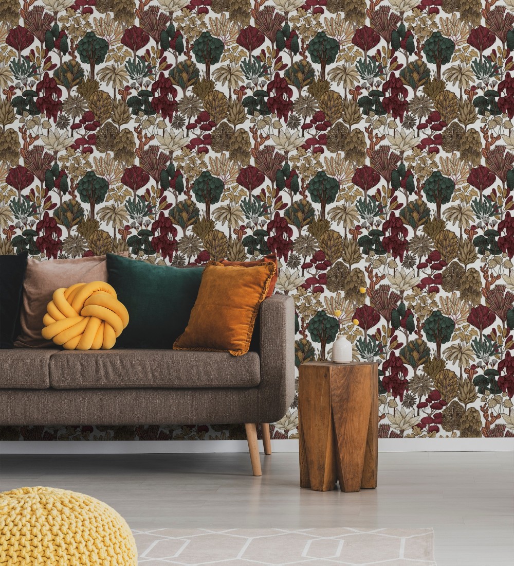 Papel pintado As Creation Floral Impression 377577  