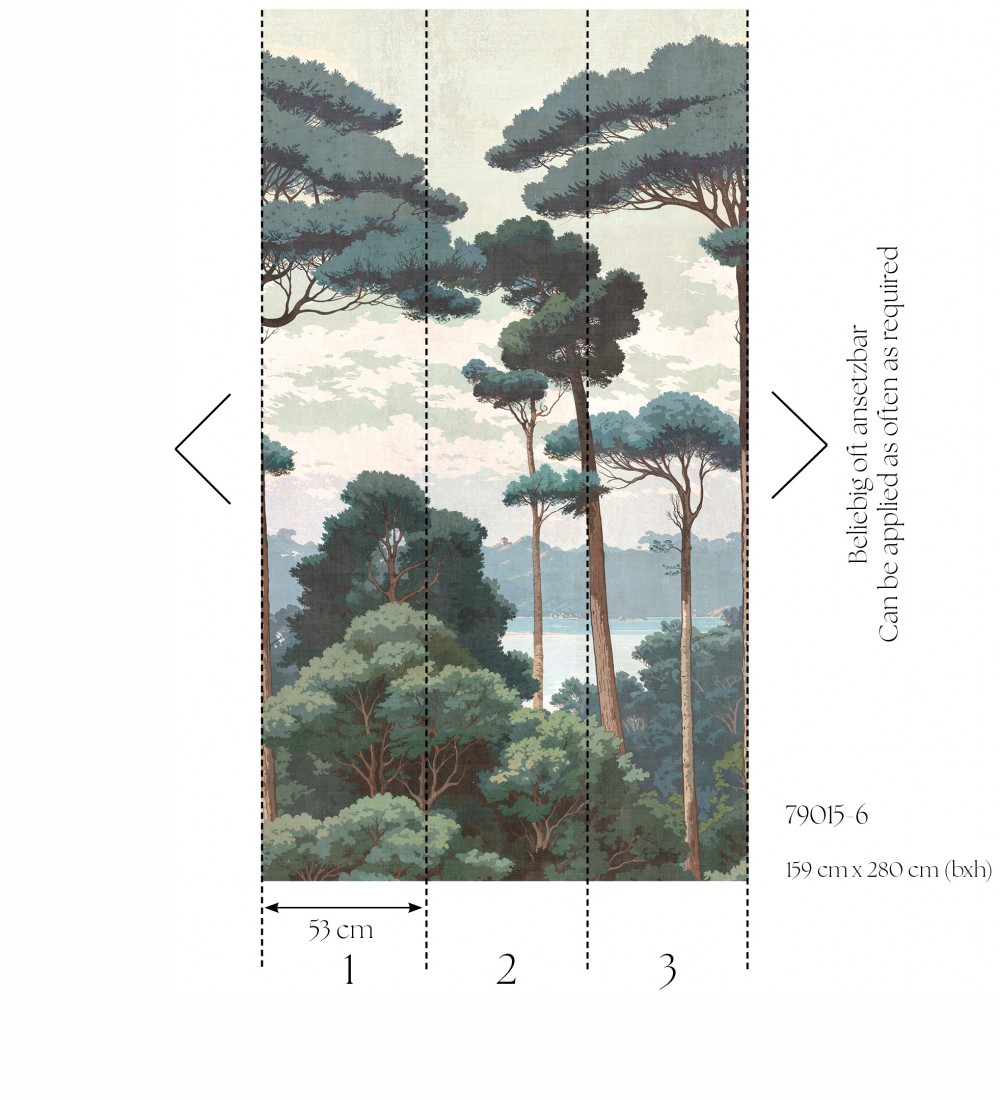 Papel pintado As Creation The Wall 790156  